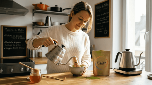 Rituel du matcha au cœur de la vie citadine