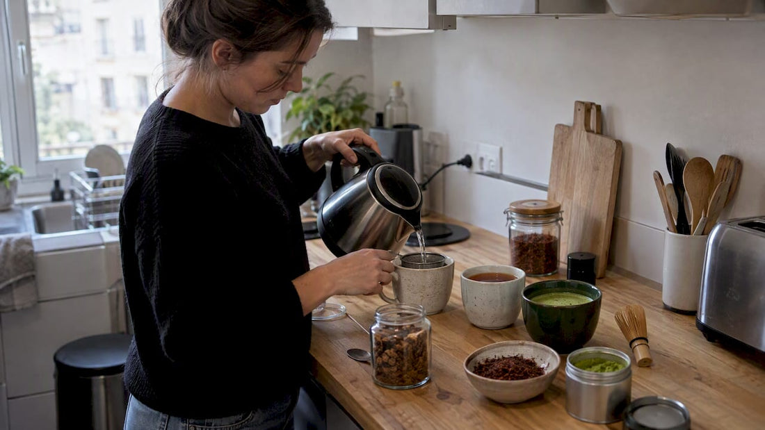 Réalisation de boissons naturelles sans café